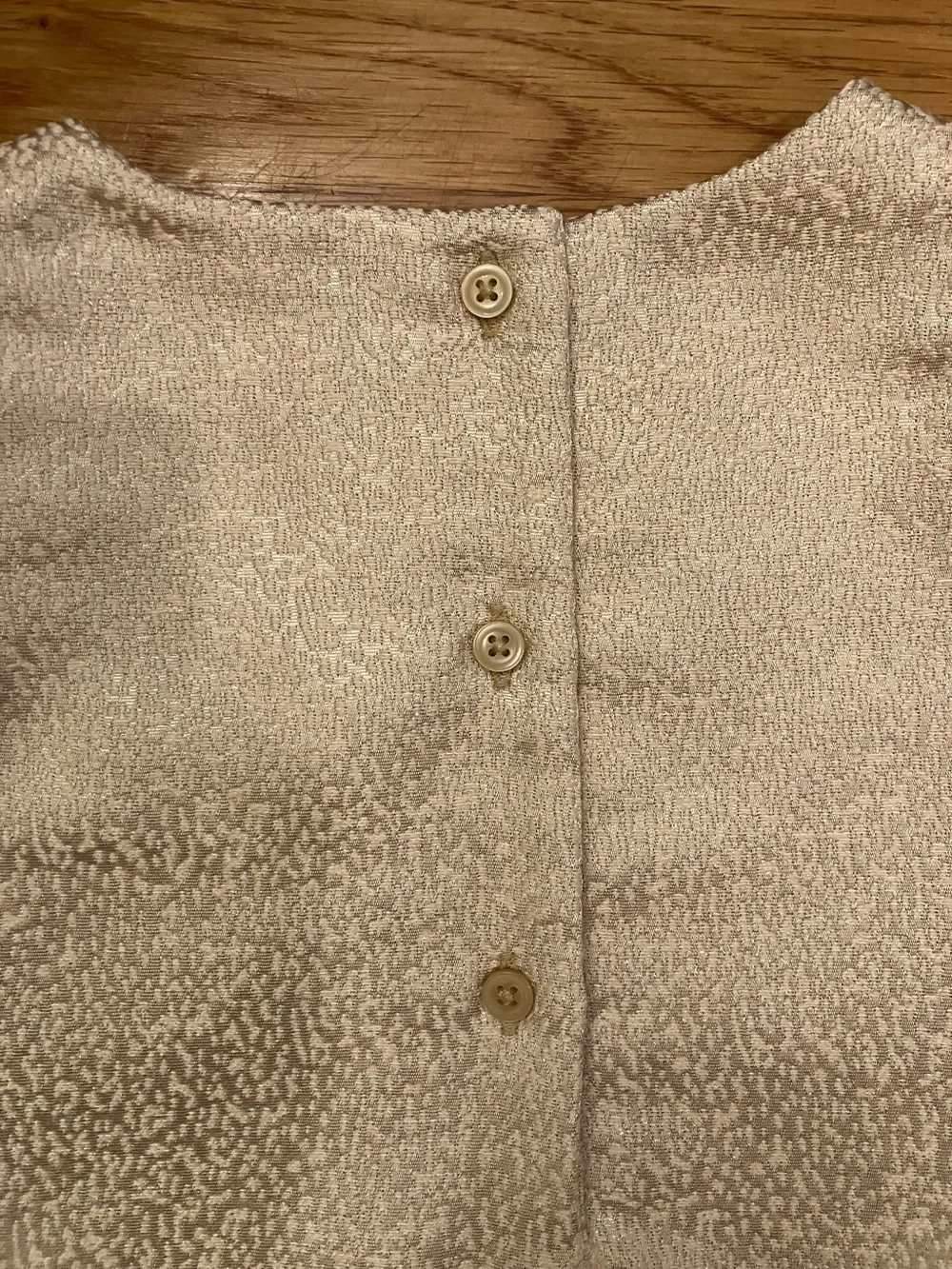 Janie and Jack Gold and Cream Sparkle Faux-Fur Holiday Dress